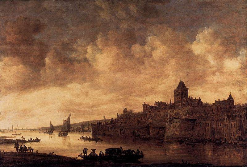 Jan van Goyen View of Nijmegen china oil painting image